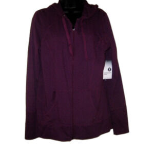 Xersion Medium French Grape Hooded Sweatshirt NWT
